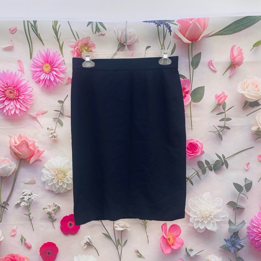 Escada Black Pencil Skirt